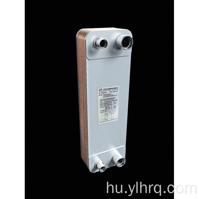 Forrasztott lemez hőcserélő 20 lemezek B3-95B-20D-4.5